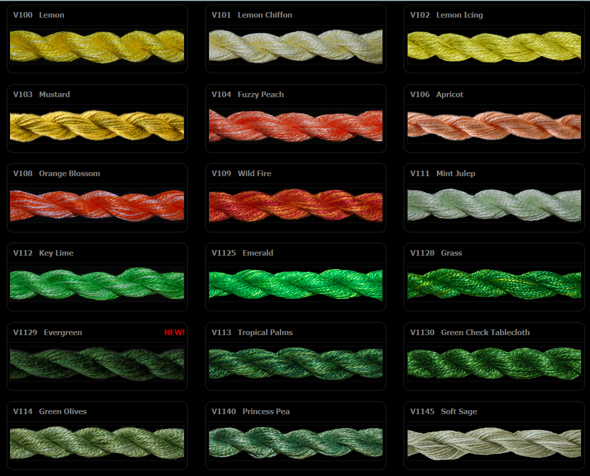 ThreadworX Overdyed Vinyard Silk - V1145 - Soft Sage