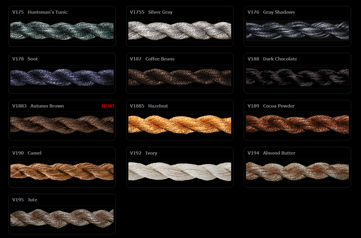 ThreadworX Overdyed Vinyard Silk - V0194 - Almond Butter