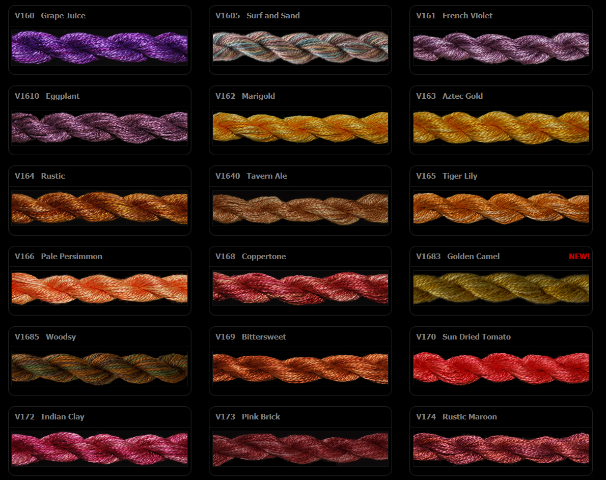 ThreadworX Overdyed Vinyard Silk - V0168 - Coppertone