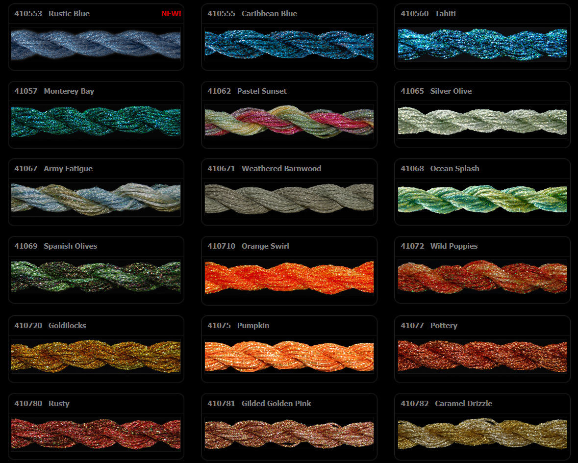 ThreadworX Overdyed Kreinik Braid - 01069 - Spanish Olives, Size: #4