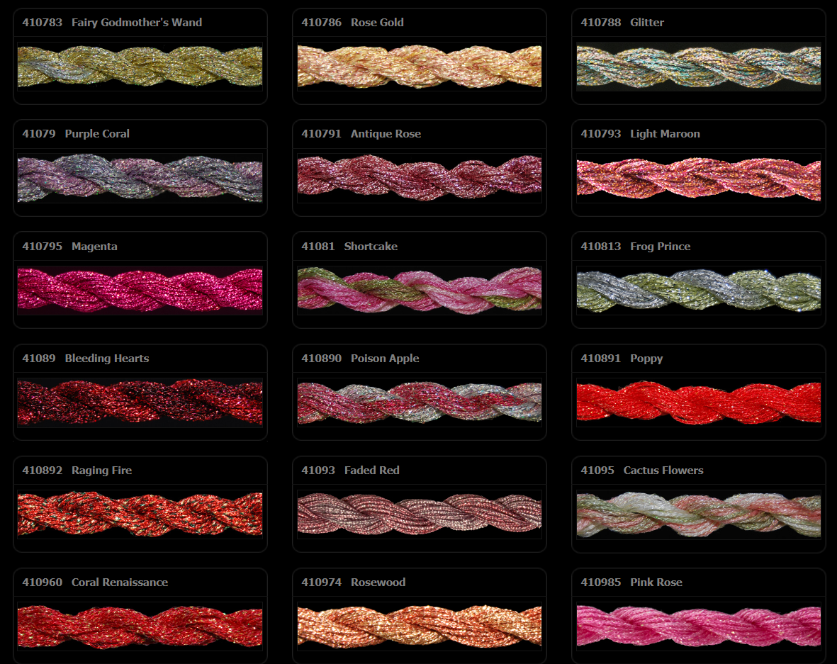 ThreadworX Overdyed Kreinik Braid - 10783 - Fairy Godmother's Wand, Size: #4