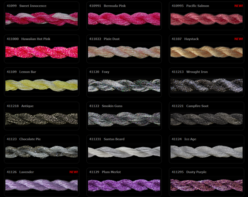 ThreadworX Overdyed Kreinik Braid - 11022 - Pixie Dust, Size: #4