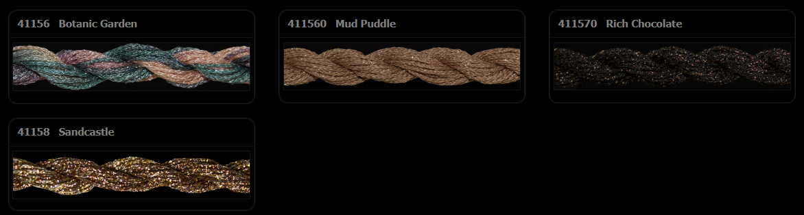 ThreadworX Overdyed Kreinik Braid - 11560 - Mud Puddle