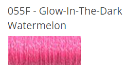 Kreinik Braid - 055F - Watermelon Glow-in-the-Dark