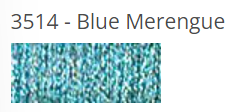 Kreinik Braid - 3514 - Blue Merengue, Size: #4