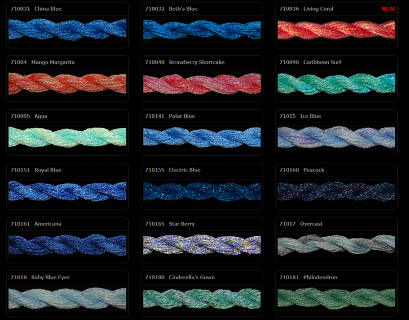 ThreadworX Overdyed Kreinik Braid - 10160 - Peacock
