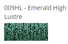 Kreinik Braid - 009HL - Emerald High Lustre