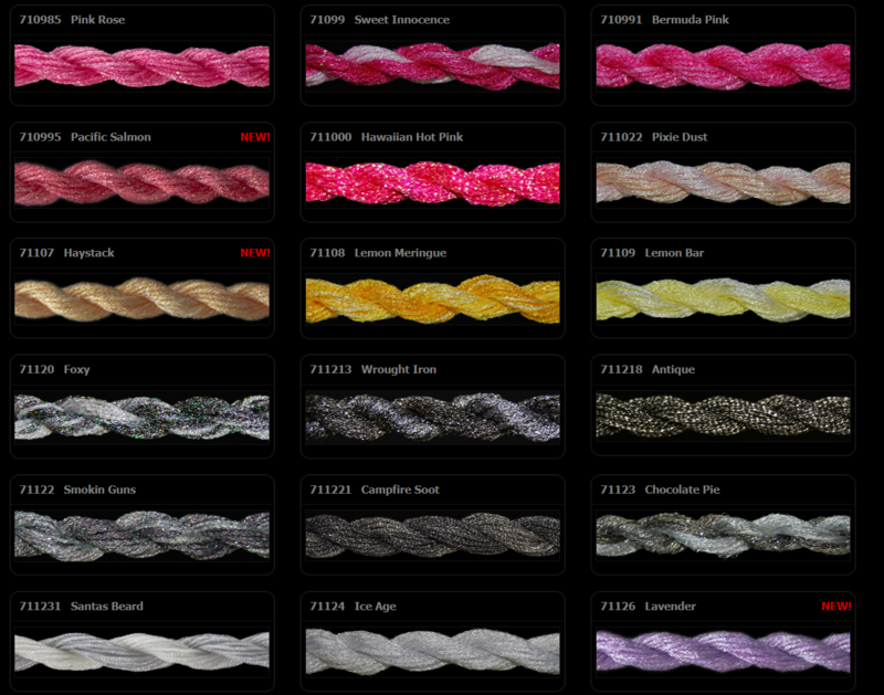 ThreadworX Overdyed Kreinik Braid - 01108 - Lemon Meringue