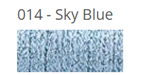 Kreinik Braid - 014 - Sky Blue, Size: #4