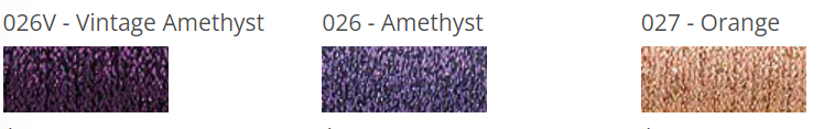 Kreinik Braid - 026V - Amethyst Vintage, Size: #4