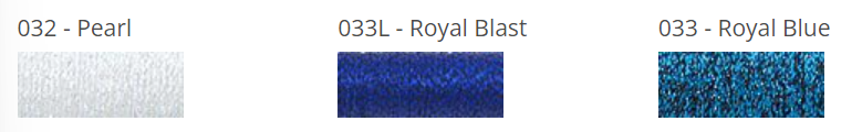 Kreinik Braid - 033 - Royal Blue, Size: #32