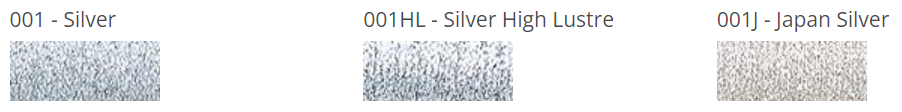 Kreinik Ribbon - 001J - Silver Japan