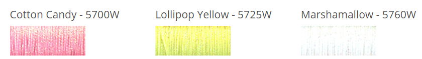 Kreinik Wired Braid #16 - 5725W - Lollipop Lemon