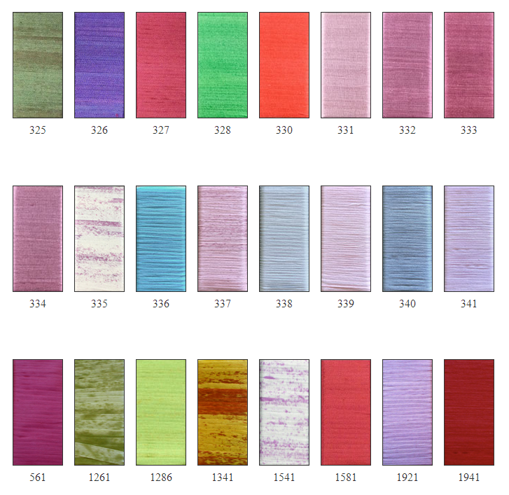 4mm Solid Silk Ribbon - 334 - Dusty Rose