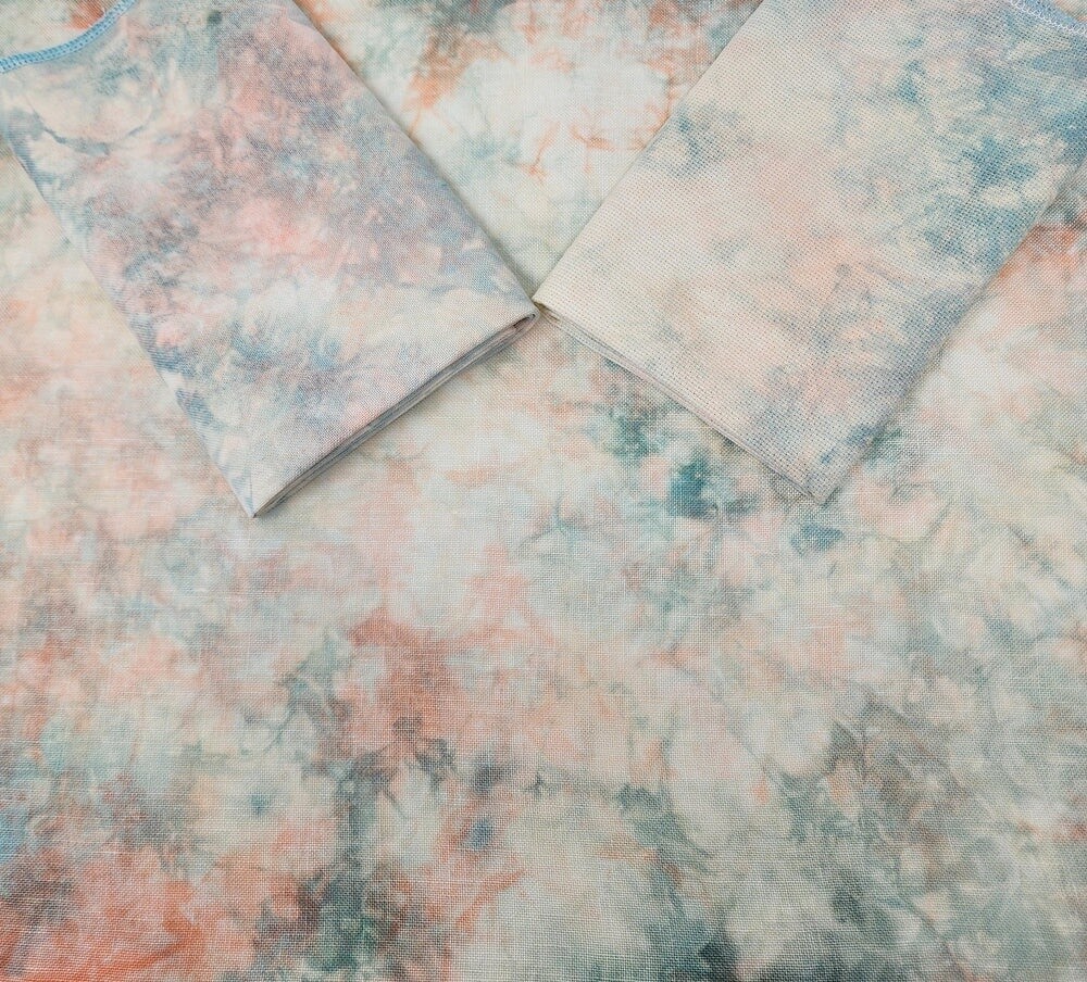 28CT - Evenweave - BeStitchMe, Color: Garden Party, Size: Fat Quarter, Type: Lugana