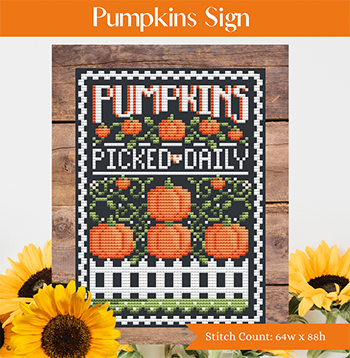 Pumpkins Sign