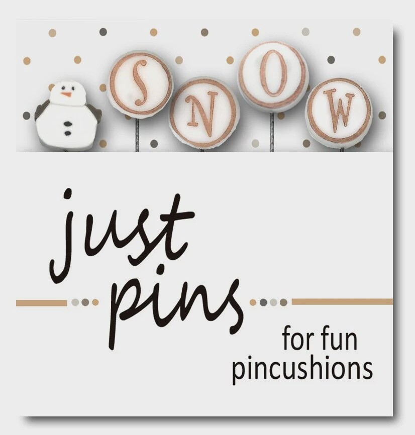 Just Pins - Block Party: S is for Snowman (Hands on Design)
