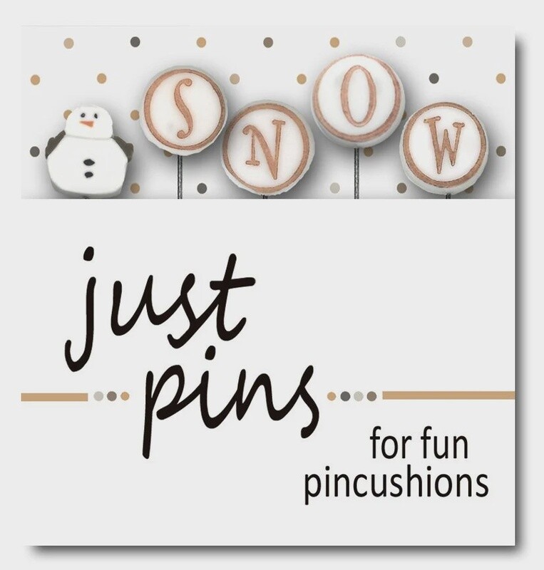 Just Pins - Block Party: S is for Snowman (Hands on Design)