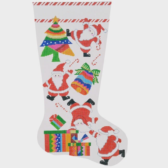 Tumbling Santas/R