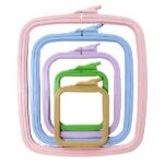 Nurge Square Plastic Hoops - No. 3