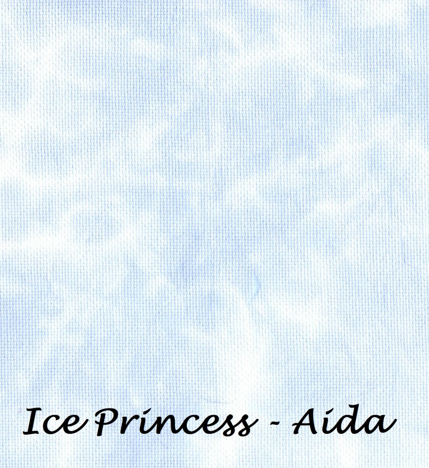 18CT - Aida - Under the Sea Fabrics, Color: Ice Princess, Size: Fat Quarter