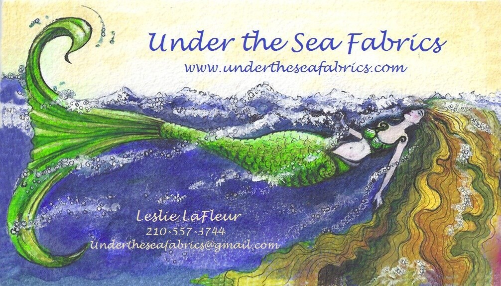 28CT - Evenweave - Under the Sea Fabrics