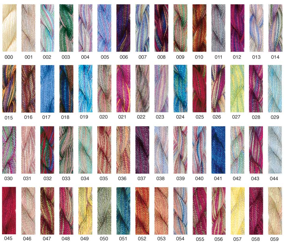 Caron Wildflowers Variegated  -  030 -  Tiffany Rose