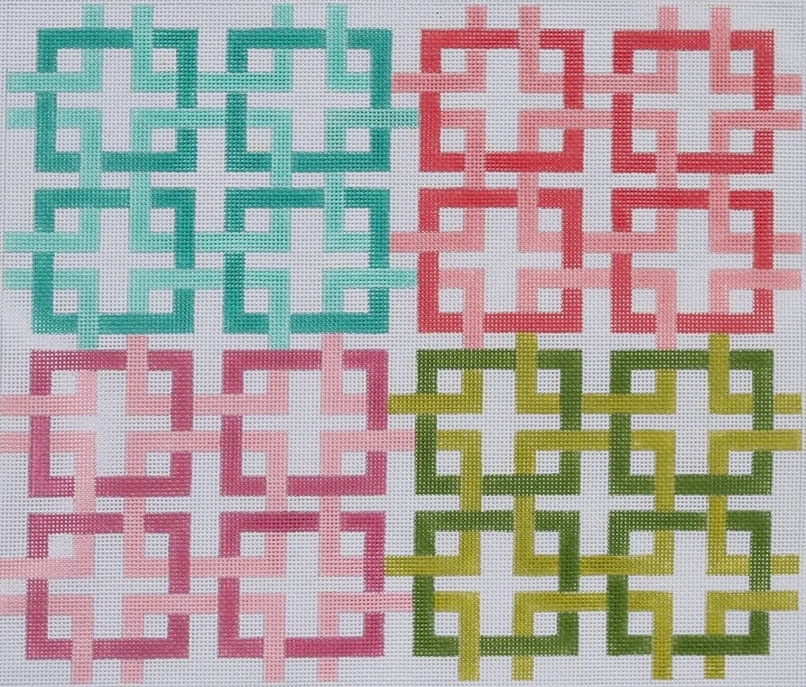 Interlinked Square Interlocking Squares - Large