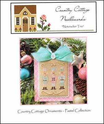 Pastel Collection Ornament #2 - Nutcracker Trio
