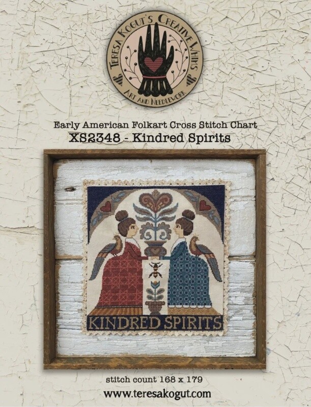 Early American Folkart - Kindred Spirits