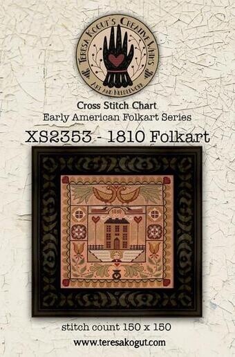 Early American Folkart - 1810 Folkart