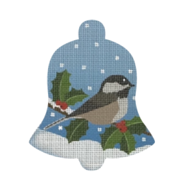Chickadee Snow Bell