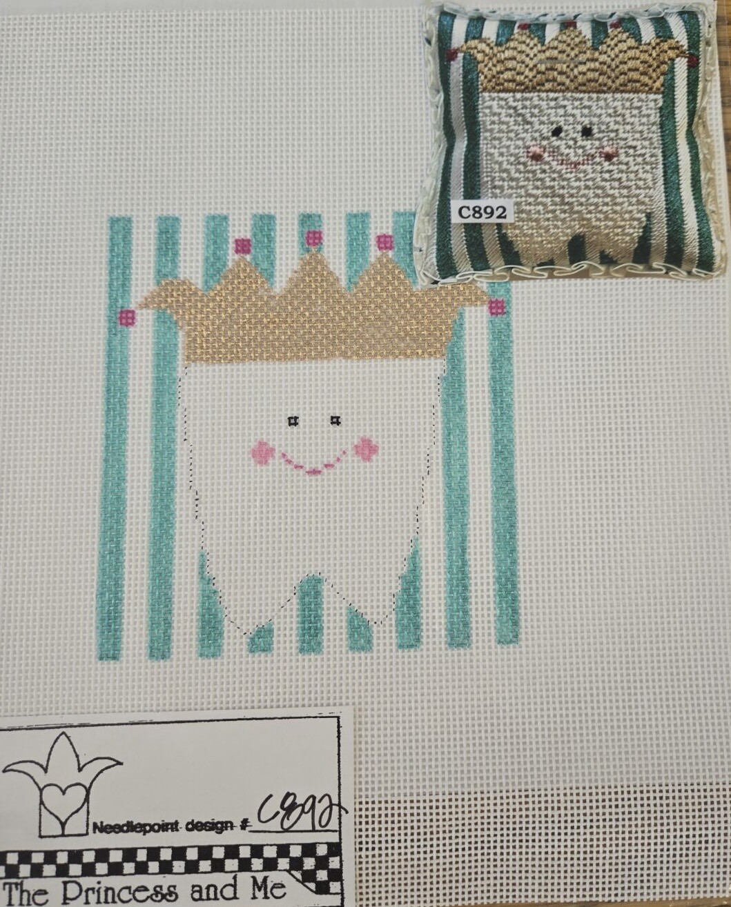 Princess Tooth Fairy Pillow with Stitch Guide