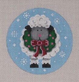 Ewe with Wreath