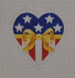 Yellow Ribbon Heart