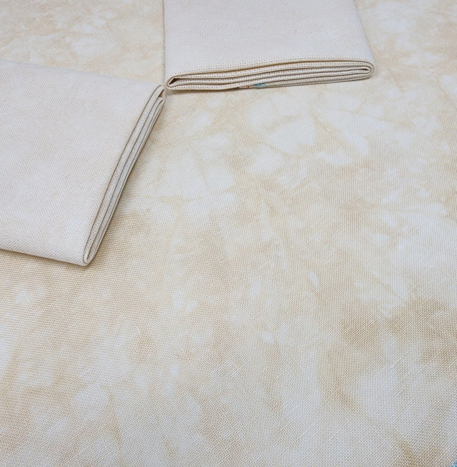 32CT - Evenweave - BeStitchMe, Color: Lightly Salted Not Roasted, Size: Fat Quarter, Type: Lugana