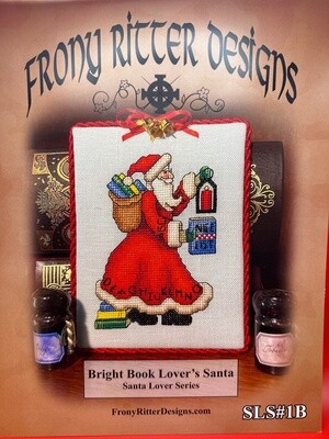Bright Book Lover's Santa - Santa Lover Series