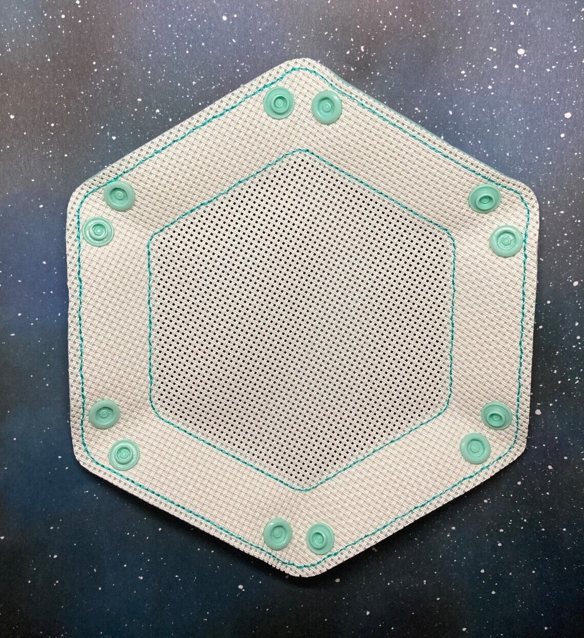 Stitchable Ort Tray, Color: Aqua