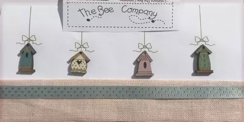 Birdhouses Button Pack