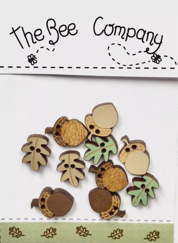 Autumn Leaves Buttons
