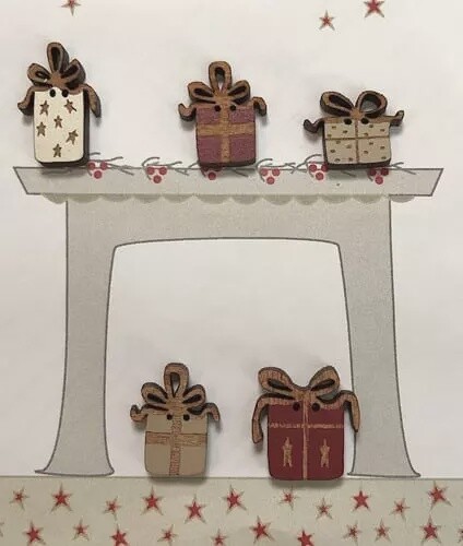 Christmas Presents Buttons