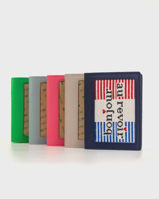Leather Self-Finishing Passport Cover