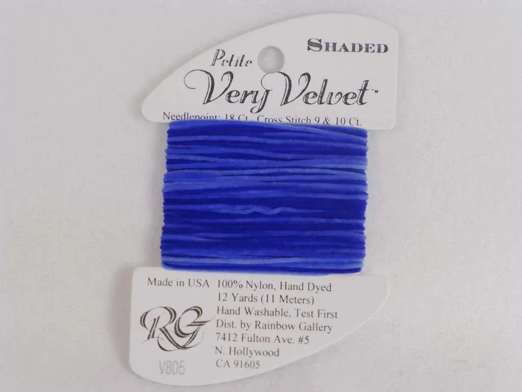 Petite Very Velvet Shaded - V805 - Sapphires