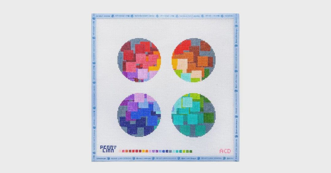 Color Wheel - Circle Coaster Set