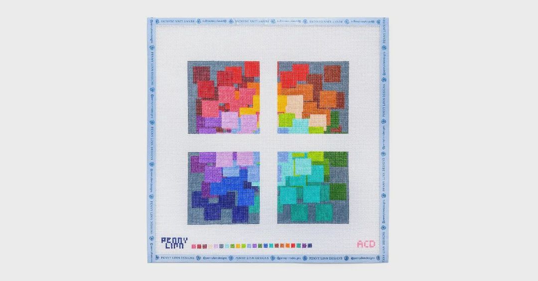 Color Wheel - Square Coaster Set