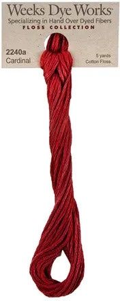 Cotton Floss - 2240a - Cardinal