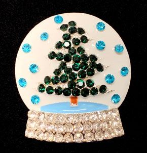 Big Buddies Needle Minder - Snow Globe
