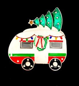 Big Buddies Needle Minder - Camper with Christmas Tree