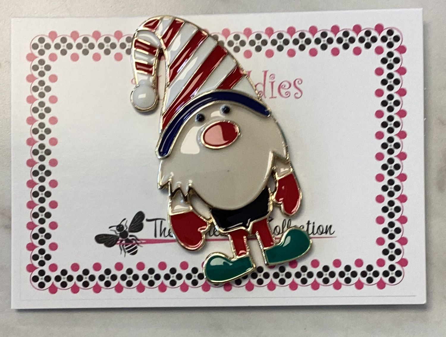 Big Buddies Needle Minder - Snow Gnome