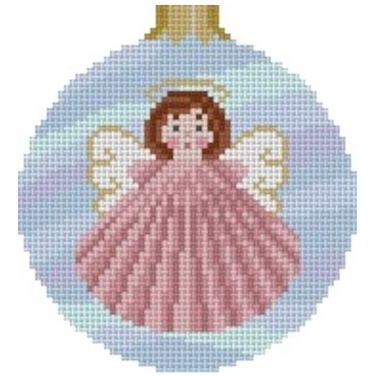 Seashell Angel Round